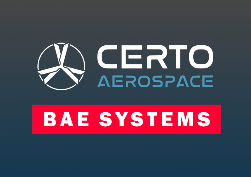 2026/01 Certo Aerospace sign teaming agreement with BAE Systems